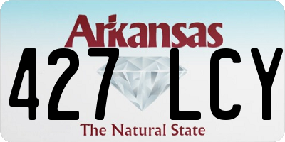 AR license plate 427LCY