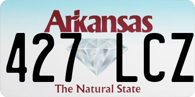 AR license plate 427LCZ