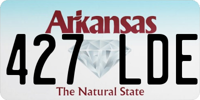 AR license plate 427LDE