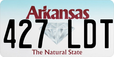AR license plate 427LDT
