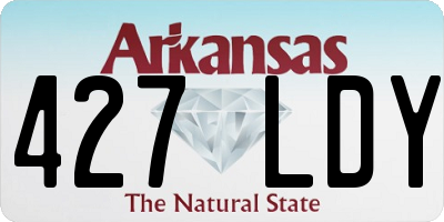 AR license plate 427LDY
