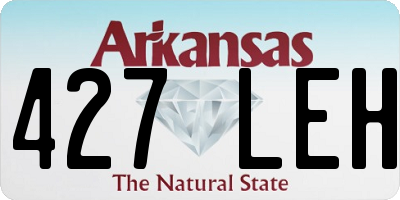 AR license plate 427LEH
