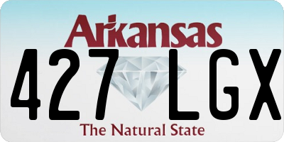 AR license plate 427LGX