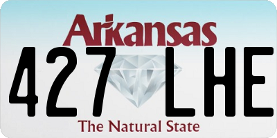 AR license plate 427LHE