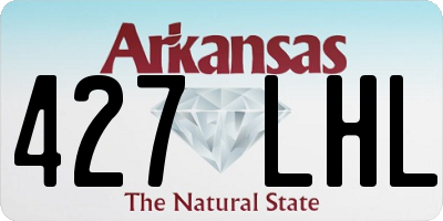 AR license plate 427LHL