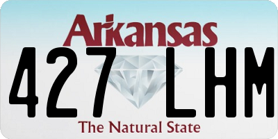 AR license plate 427LHM