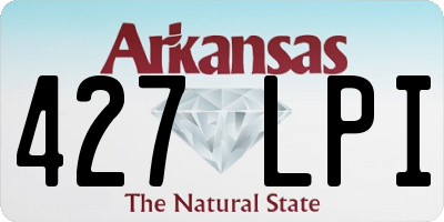 AR license plate 427LPI