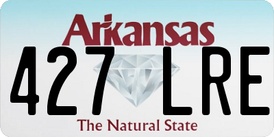 AR license plate 427LRE