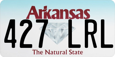 AR license plate 427LRL