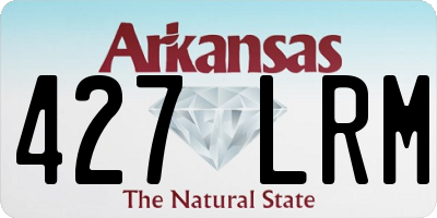AR license plate 427LRM