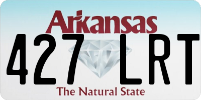AR license plate 427LRT