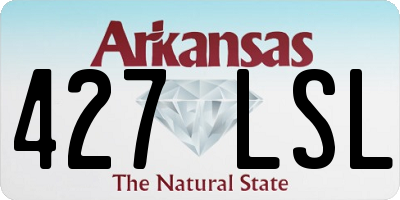 AR license plate 427LSL