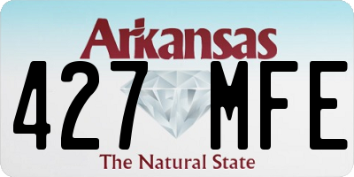 AR license plate 427MFE
