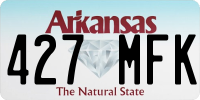 AR license plate 427MFK