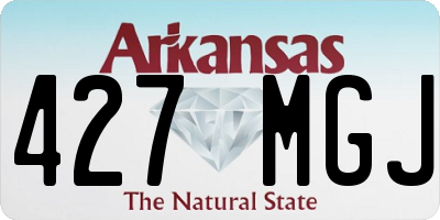 AR license plate 427MGJ