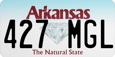 AR license plate 427MGL