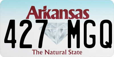 AR license plate 427MGQ