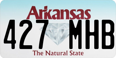 AR license plate 427MHB