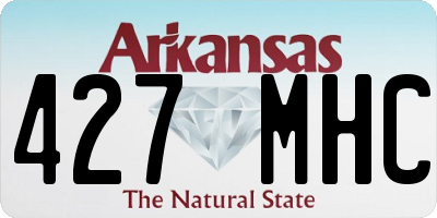 AR license plate 427MHC