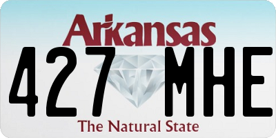 AR license plate 427MHE