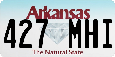 AR license plate 427MHI