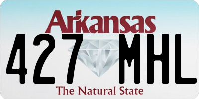 AR license plate 427MHL