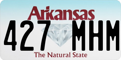 AR license plate 427MHM