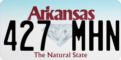AR license plate 427MHN
