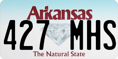 AR license plate 427MHS