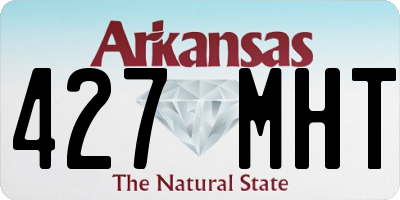 AR license plate 427MHT