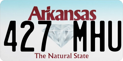 AR license plate 427MHU