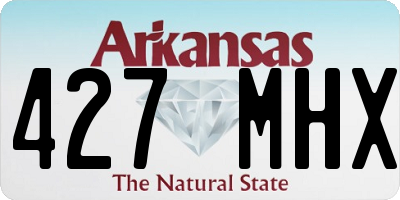AR license plate 427MHX