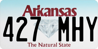 AR license plate 427MHY