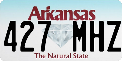 AR license plate 427MHZ