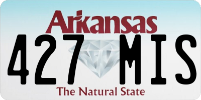 AR license plate 427MIS