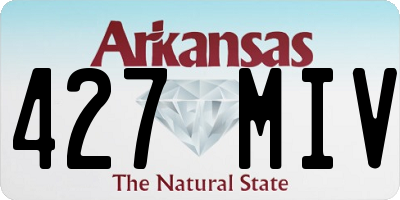 AR license plate 427MIV