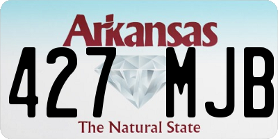 AR license plate 427MJB
