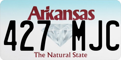 AR license plate 427MJC