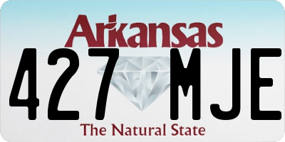 AR license plate 427MJE