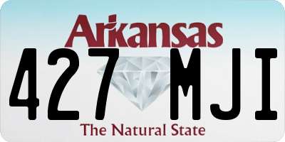 AR license plate 427MJI