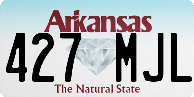 AR license plate 427MJL