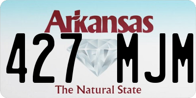 AR license plate 427MJM