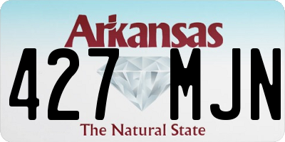 AR license plate 427MJN
