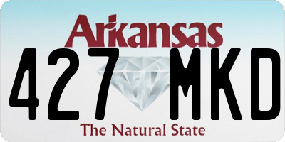 AR license plate 427MKD