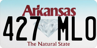 AR license plate 427MLO