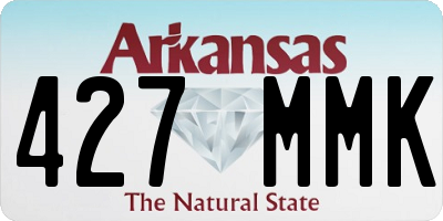 AR license plate 427MMK