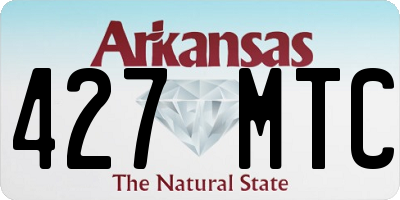 AR license plate 427MTC