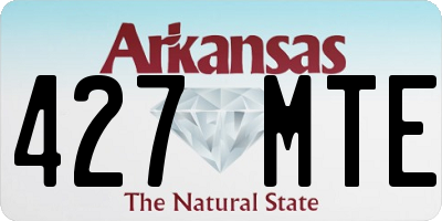 AR license plate 427MTE