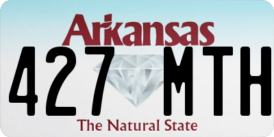 AR license plate 427MTH