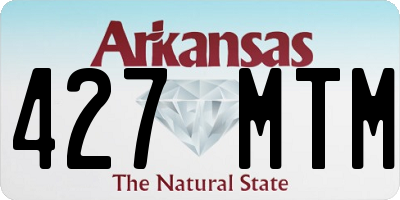 AR license plate 427MTM